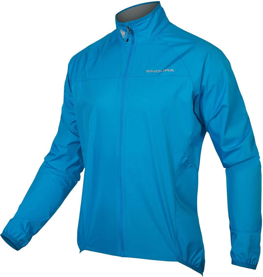 Endura Xtract Waterproof Cycling Jacket II - Men's Lightweight & Packable Hi-Viz Blue, Medium - RACKTRENDZ