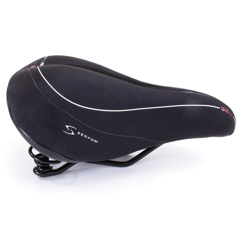 Chargez l&#39;image dans la visionneuse de la galerie, Serfas Full Suspension Hybrid Bicycle Saddle - RACKTRENDZ
