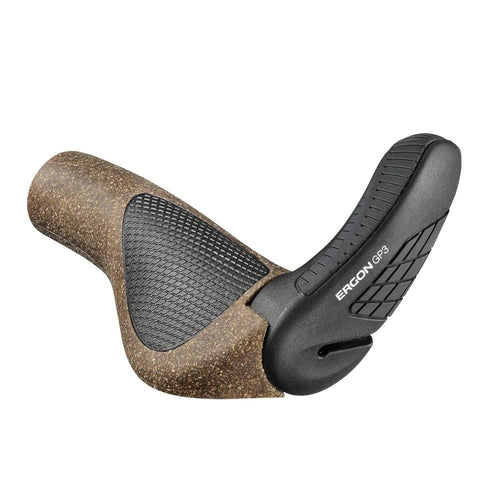 Ergon GP3 BioKork Grips, Large - RACKTRENDZ