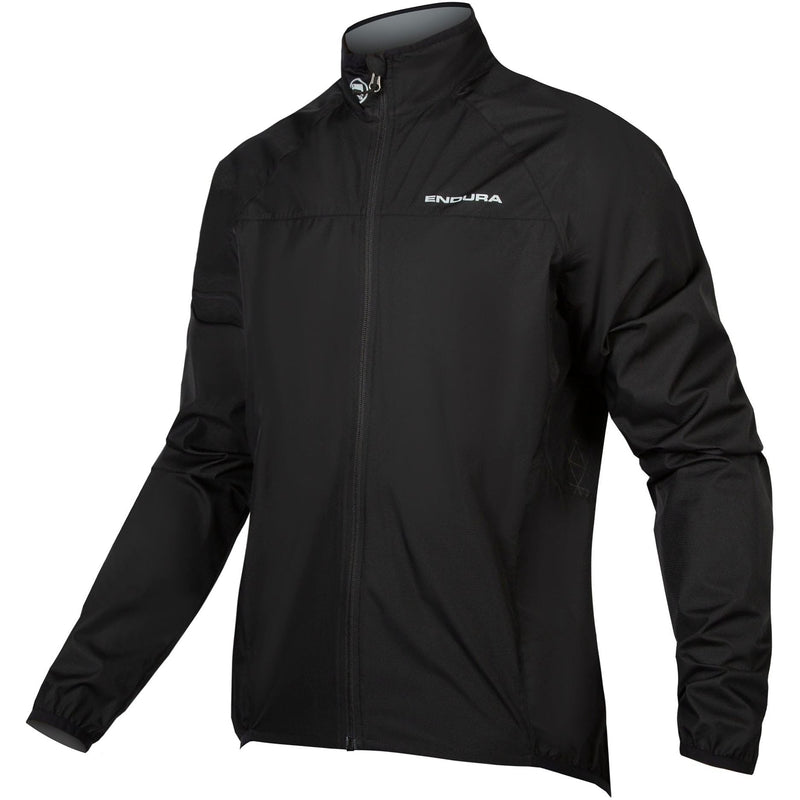 Chargez l&#39;image dans la visionneuse de la galerie, Endura Xtract Waterproof Cycling Jacket II - Men&#39;s Lightweight &amp; Packable Black, Large - RACKTRENDZ
