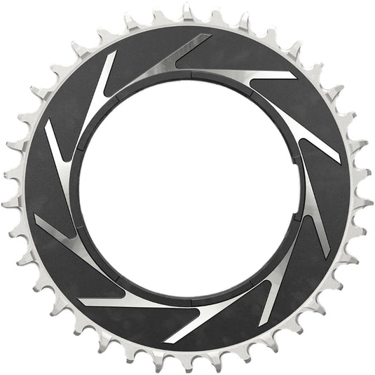 SRAM, Eagle T-Type Thread Mount 0mm Offset, Chainring, Teeth: 34, Speed: 12, BCD: Thread Mount, Aluminum, Black - RACKTRENDZ