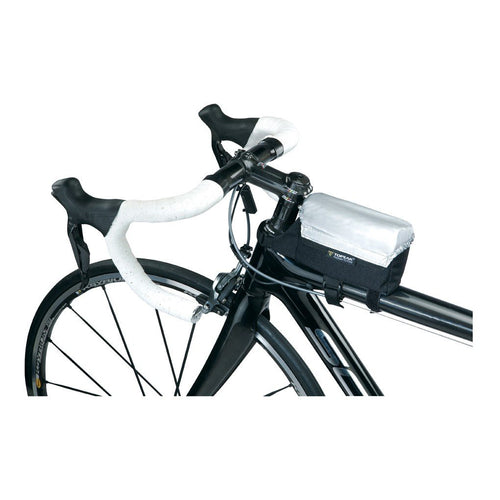 Topeak Tribag All Weather Bike Cycle Handlebar Bag -Black/Grey - RACKTRENDZ