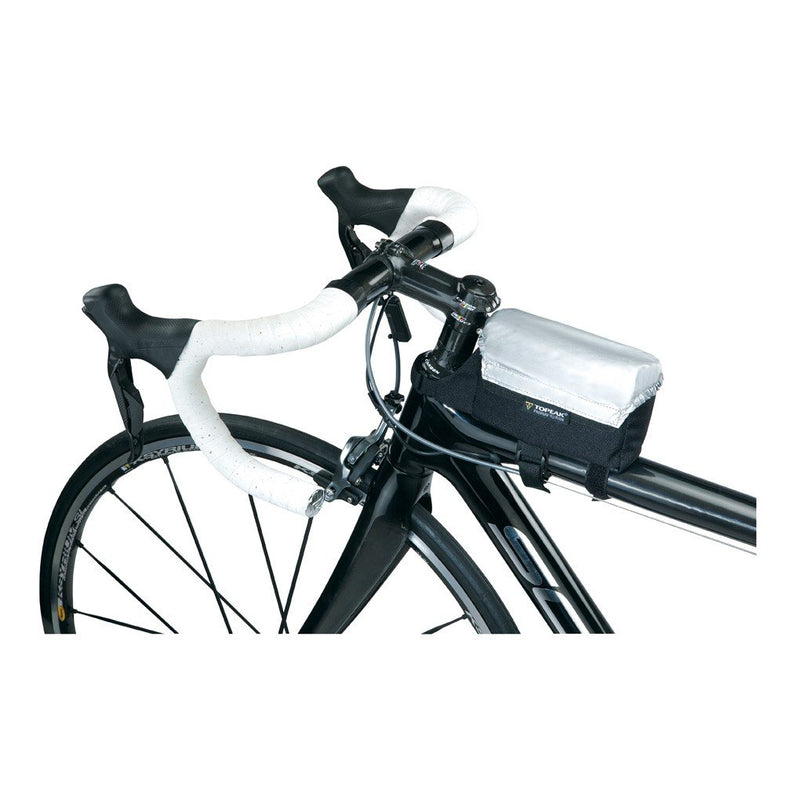 Chargez l&#39;image dans la visionneuse de la galerie, Topeak Tribag All Weather Bike Cycle Handlebar Bag -Black/Grey - RACKTRENDZ
