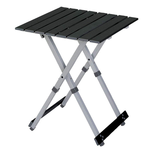 TABLE DE CAMPING COMPACTE 20 NOIRE CHROME
