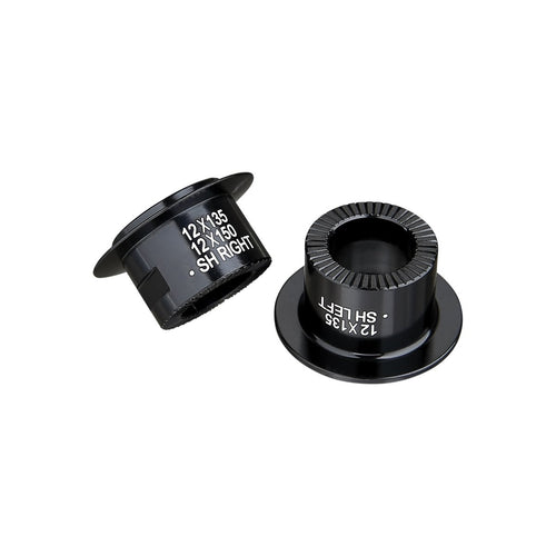 Spank OOZY/Spike Rear Hub 12x135mm Adaptor Cycling Equipment, Silver & Black - RACKTRENDZ