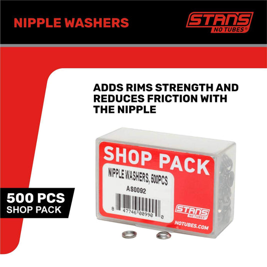Stans Nipple washers, 7.3mm OD 500/box - AS0092 - RACKTRENDZ