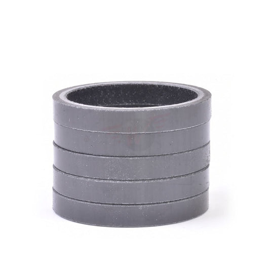 Wheels Mfg Carbon Headset Spacer, 1-1/8" x 5mm 5/Bag - RACKTRENDZ