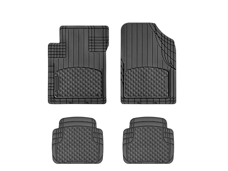 Load image into Gallery viewer, WeatherTech Trim-to-Fit Universal Car Floor Mats – Black – 4-Piece – Heavy-Duty TPE All-Weather Protection – Cut Lines for Custom Fit – Non-Slip; Easy to Clean – Fits Cars; Trucks &amp; SUVs
