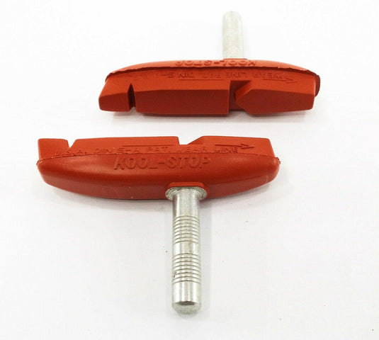 Kool Stop Claw 2 Bicycle Brake Shoes, Cantilever, Salmon - RACKTRENDZ