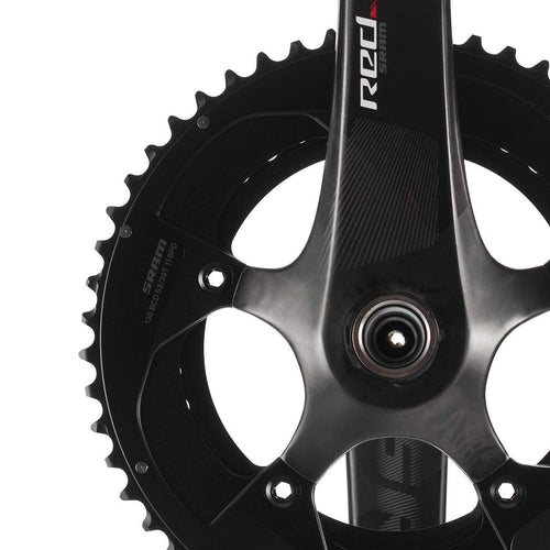 SRAM RED Crankset - 170mm, 11-Speed, 50/34t, 110 BCD, GXP Spindle Interface, Black, C2 - RACKTRENDZ