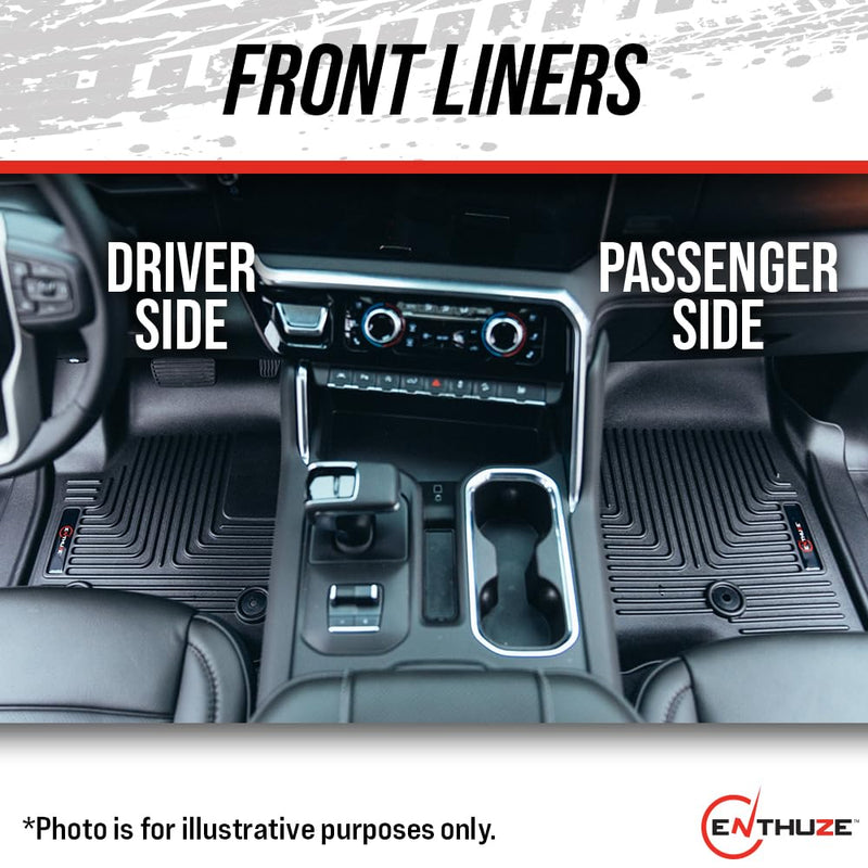 Load image into Gallery viewer, Enthuze Custom Floor Liners for 2015-2024 Ford F-150 SuperCrew
