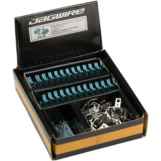 Jagwire Sport Organic Disc Brake Pads for Formula R1R, R1, C1, CR3, T1R, T1, ROR, RO, Cura - RACKTRENDZ