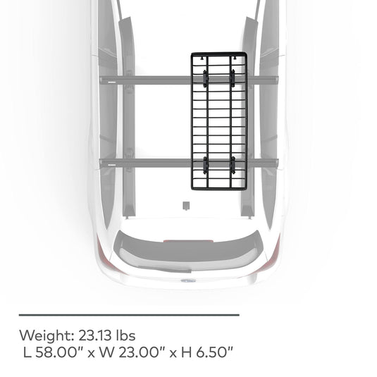 Yakima SkinnyWarrior Long & Narrow Cargo Basket for Yakima StreamLine Crossbars