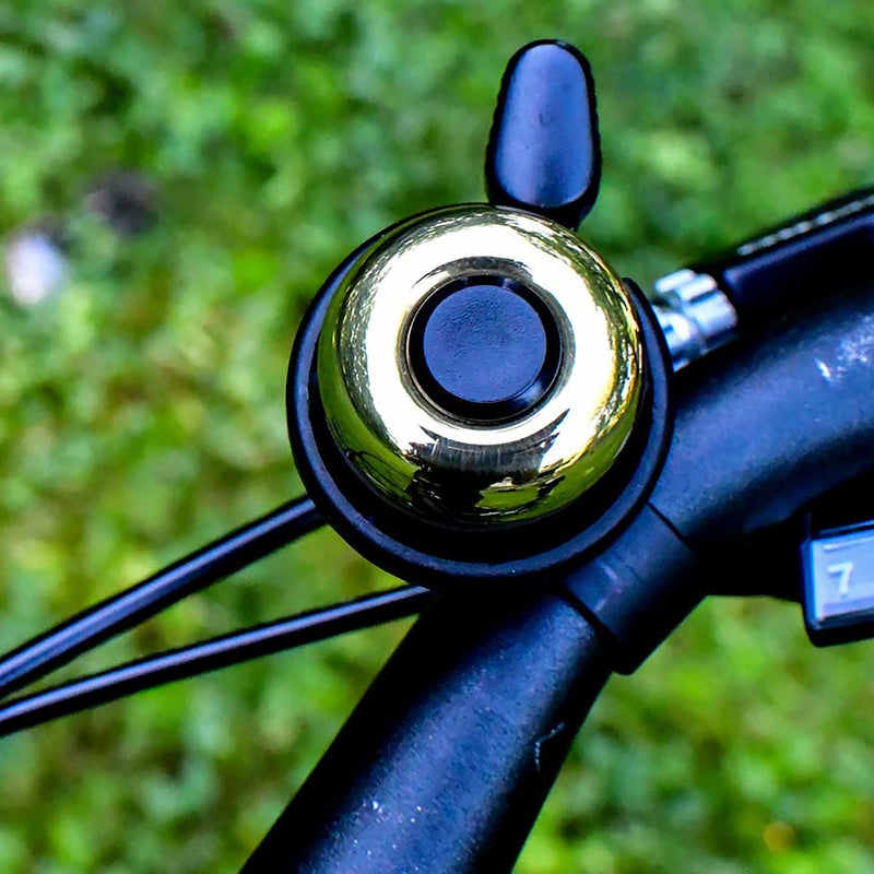 Load image into Gallery viewer, Mirrycle Corp Incredibell XL BLK Bicycle Bell, Black - RACKTRENDZ
