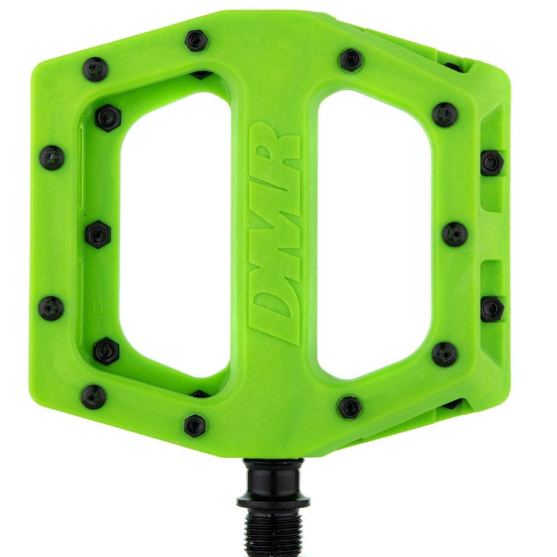 Load image into Gallery viewer, DMR V11 Plastic 9/16 Inch Platform Bike Pedals Green - RACKTRENDZ
