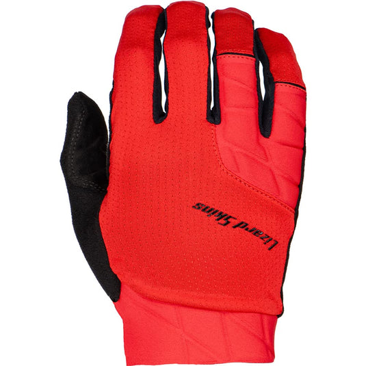 Lizard Skins Monitor Ops Cycling Gloves – Long Finger Unisex Road Bike Gloves – 3 Colors (Crimson RED, X-Large) - RACKTRENDZ
