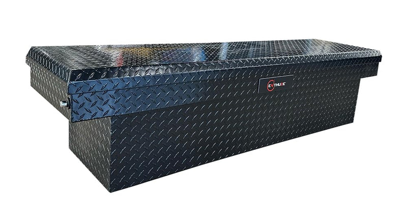 Load image into Gallery viewer, Enthuze Black Truck Bed Toolbox with Push Button Release
