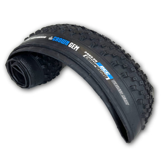 VEE CROWN GEM 24x2.25 FOLD 72TPI DL CNTRL CMPND BLK - RACKTRENDZ