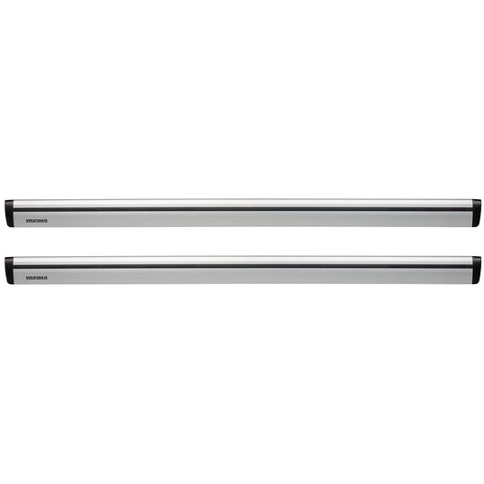 YAKIMA, Jetstream Bar Aerodynamic Crossbars for Roof Rack Systems, Set of 2, Silver, Medium (60