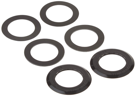 Wheels Manufacturing Threaded-Press Fit 86/92 Bottom Bracket with Angular Contact Bearings, Black, 24mm - RACKTRENDZ