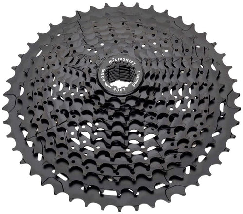 Microshift H11 Cassette - 11 Speed, 11-46t, Black, ED Coated - RACKTRENDZ