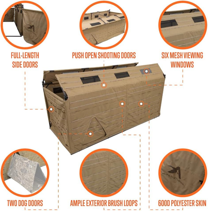 Load image into Gallery viewer, ALPS OutdoorZ Alpha Waterfowl Blind - Tan
