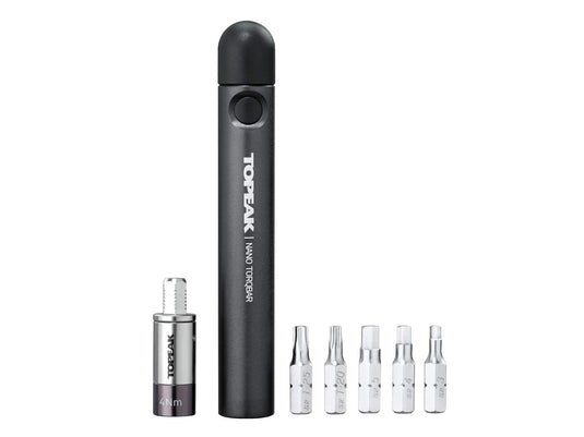 Topeak Nano TorqBar 4 with 5 Tool bits, 4nm - RACKTRENDZ