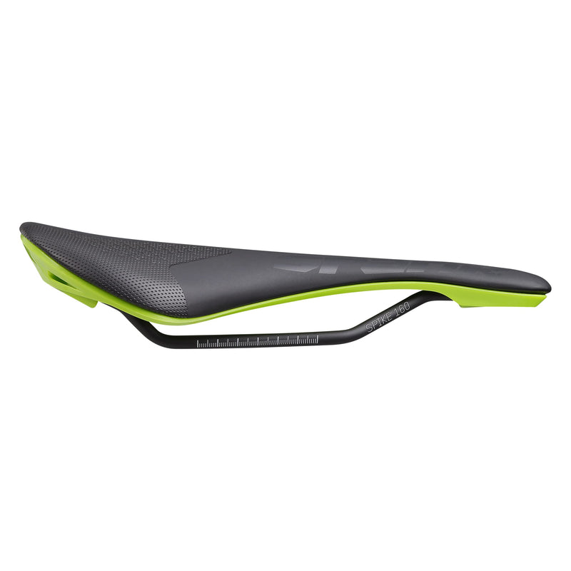 Load image into Gallery viewer, Spank Spike 160 Unisex Adult MTB Saddle (Black Green), Bicycle Seat for Men Women, Bicycle Saddle, Waterproof Seat with Ergonomic Zone Concept - RACKTRENDZ
