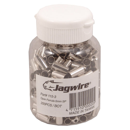 Jagwire Brass Open End Caps/5mm Housing 200/Bottle - RACKTRENDZ