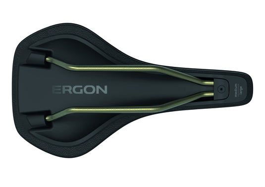 Ergon SR Allroad Core Pro Men's Bike Saddle, Ergonomic Seat, Lightweight Carbon Shell, (1) Saddle, Stealth Black M/L - RACKTRENDZ
