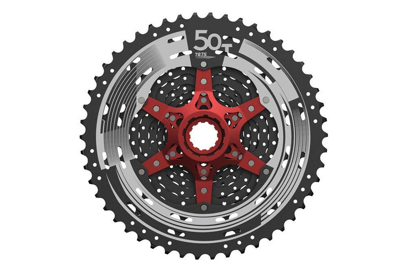 Chargez l&#39;image dans la visionneuse de la galerie, Sunrace MX8 11 Speed Cassette - 11-46T Black by SunRace - RACKTRENDZ
