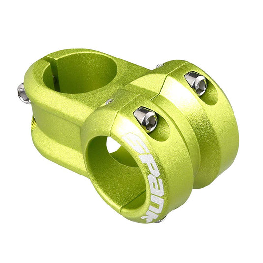 Spank Spoon 2 Freeride All-Mountain Enduro MTB Bicycle Stem (Green), Lightweight and Strong Alloy Stem for Mountain Bike, Mountain Bike Stem Short Handlebar, Stem for Most Bicycle, Cycling - RACKTRENDZ