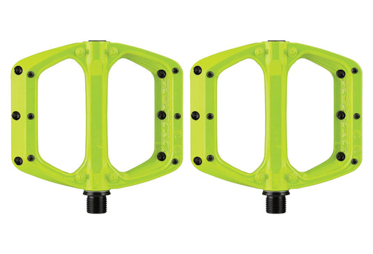 Spoon DC Pedals Lime Green - RACKTRENDZ