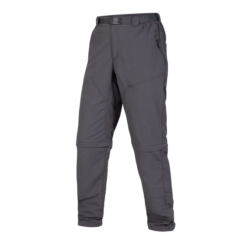 Chargez l&#39;image dans la visionneuse de la galerie, Endura Men&#39;s Hummvee Zip Off Cycling Pant Grey, Small - RACKTRENDZ
