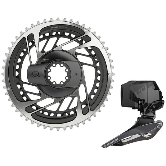 Sram Kit PLA/POTENC/DESV.SRAM Red AXS D1 52 x 39D DM Crankset, Sport, Grey (Grey), One Size - RACKTRENDZ