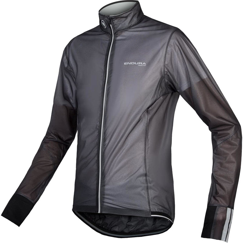 Chargez l&#39;image dans la visionneuse de la galerie, Endura Men&#39;s FS260-Pro Adrenaline Race Cape II - Lightweight, Waterproof &amp; Breathable Cycle Shell, Black, Small - RACKTRENDZ
