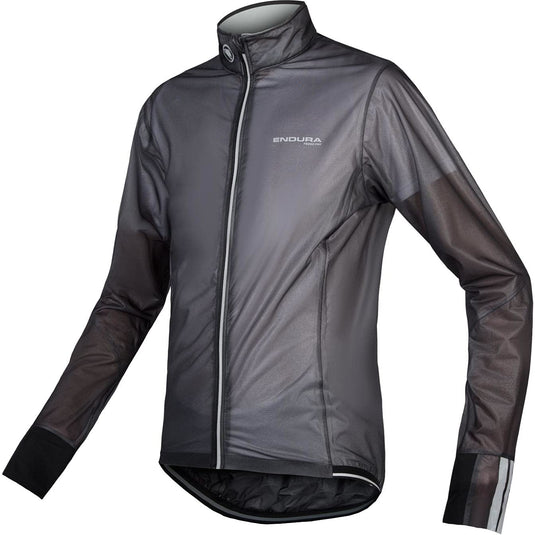 Endura Men's FS260-Pro Adrenaline Race Cape II - Lightweight, Waterproof & Breathable Cycle Shell, Black, Small - RACKTRENDZ