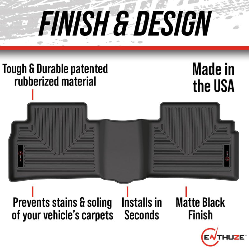Load image into Gallery viewer, Enthuze Floor Liners for 2018-2025 Jeep Wrangler JL 4-Door
