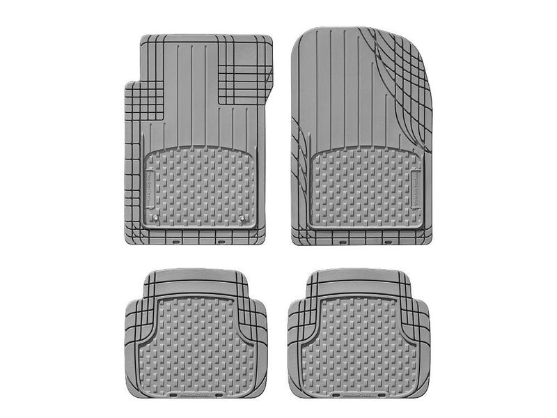 Load image into Gallery viewer, WeatherTech Trim-to-Fit Universal Car Floor Mats – Grey – 4-Piece – Heavy-Duty TPE All-Weather Protection – Cut Lines for Custom Fit – Non-Slip; Easy to Clean – Fits Cars; Trucks &amp; SUVs
