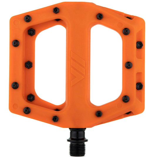 DMR V11 Plastic 9/16 Inch Platform Bike Pedals Orange - RACKTRENDZ