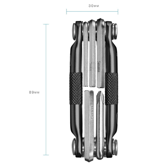 Crankbrothers Multi-5 Bicycle Multi-Tool, Nickel