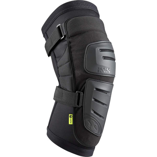 IXS trigger Flow Zip Breathable Moisture- Knee pads (Black, XL)- Knee Compression Sleeve Support for Men & Women, Wicking Padded Protective Knee Guards, Youth Knee Pads, Knee Protective Gear - RACKTRENDZ
