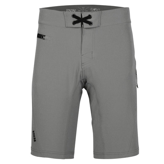 IXS M Flow Xtg Shorts Grey - Practical Lightweight Men's MTB Gravel Shorts, Size, gray, XL - RACKTRENDZ