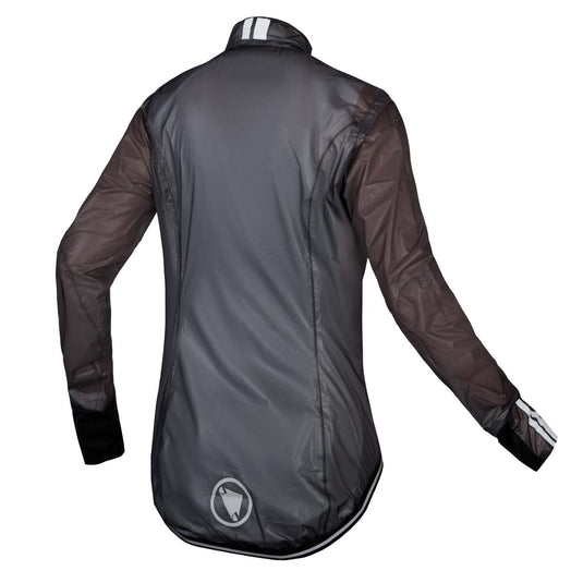 Endura Women's FS260-Pro Adrenaline Race Cape II - Lightweight, Waterproof & Breathable Cycle Shell Black, X-Small - RACKTRENDZ