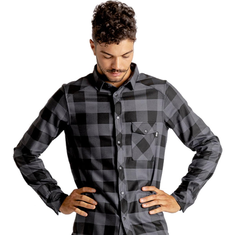 Chargez l&#39;image dans la visionneuse de la galerie, IXS Carve Digger Shirt Graphite-Black - RACKTRENDZ
