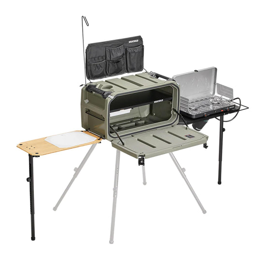 Système de rangement pour cuisine de camping Yakima EXO OpenRange Deluxe, gris