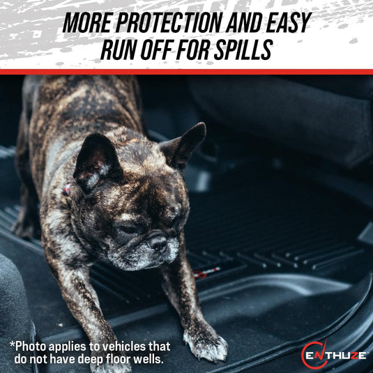 Enthuze Custom Floor Liners for 2009-14 Ford F-150 Models