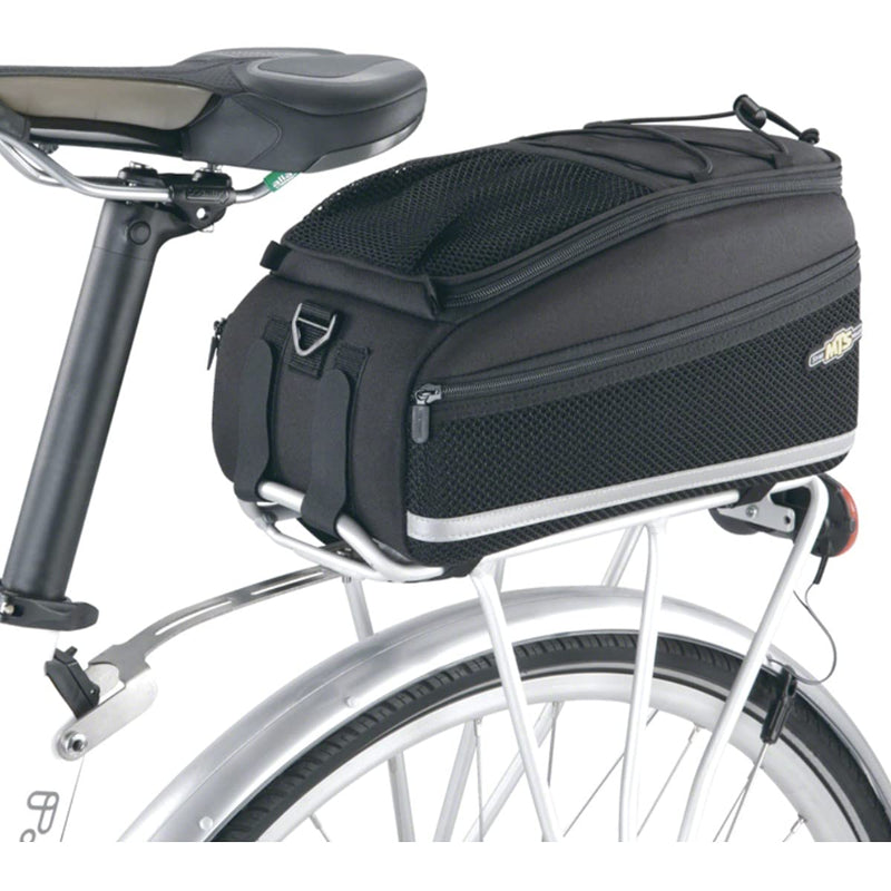 Load image into Gallery viewer, Topeak Velcro Strap Version Dxp Trunk Bag with Rigid Molded Panels - RACKTRENDZ
