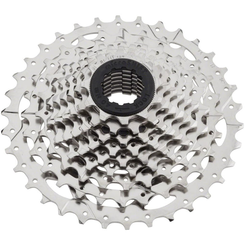 Chargez l&#39;image dans la visionneuse de la galerie, Microshift H09 Cassette - 9 Speed, 11-36t, Silver, Nickel Plated - RACKTRENDZ
