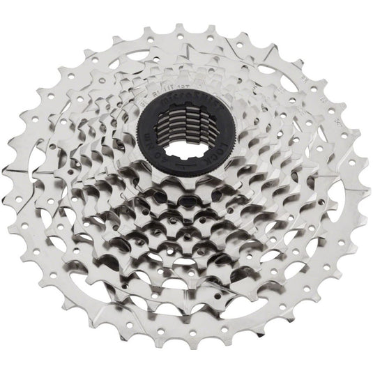 Microshift H09 Cassette - 9 Speed, 11-36t, Silver, Nickel Plated - RACKTRENDZ